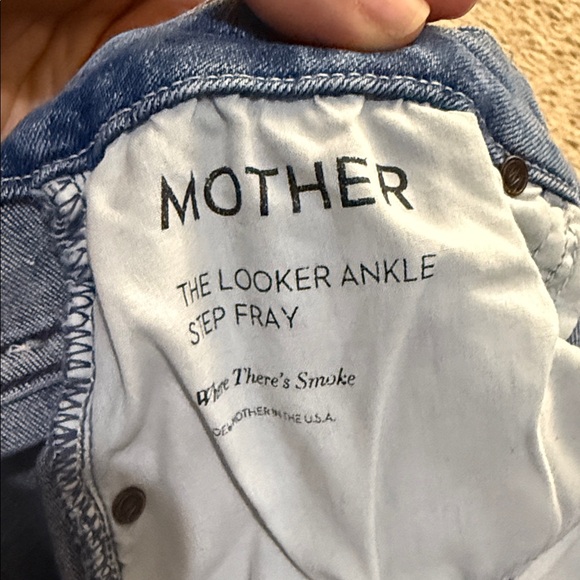 Mother The Looker Ankle Step Fray Jeans - Picture 4 of 6